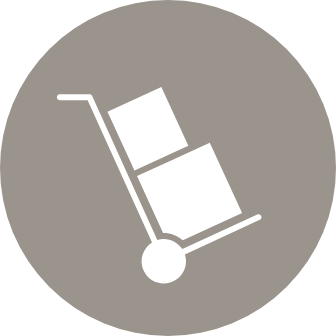 Pick up your packages 24/7 from the package lockers
